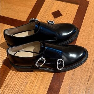 Like new Stuart Weitzman double monk shoes SZ 6.5